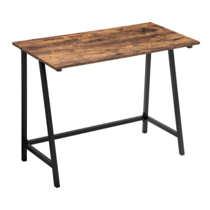 Scrivania da ufficio industrial Oslo in legno e metallo