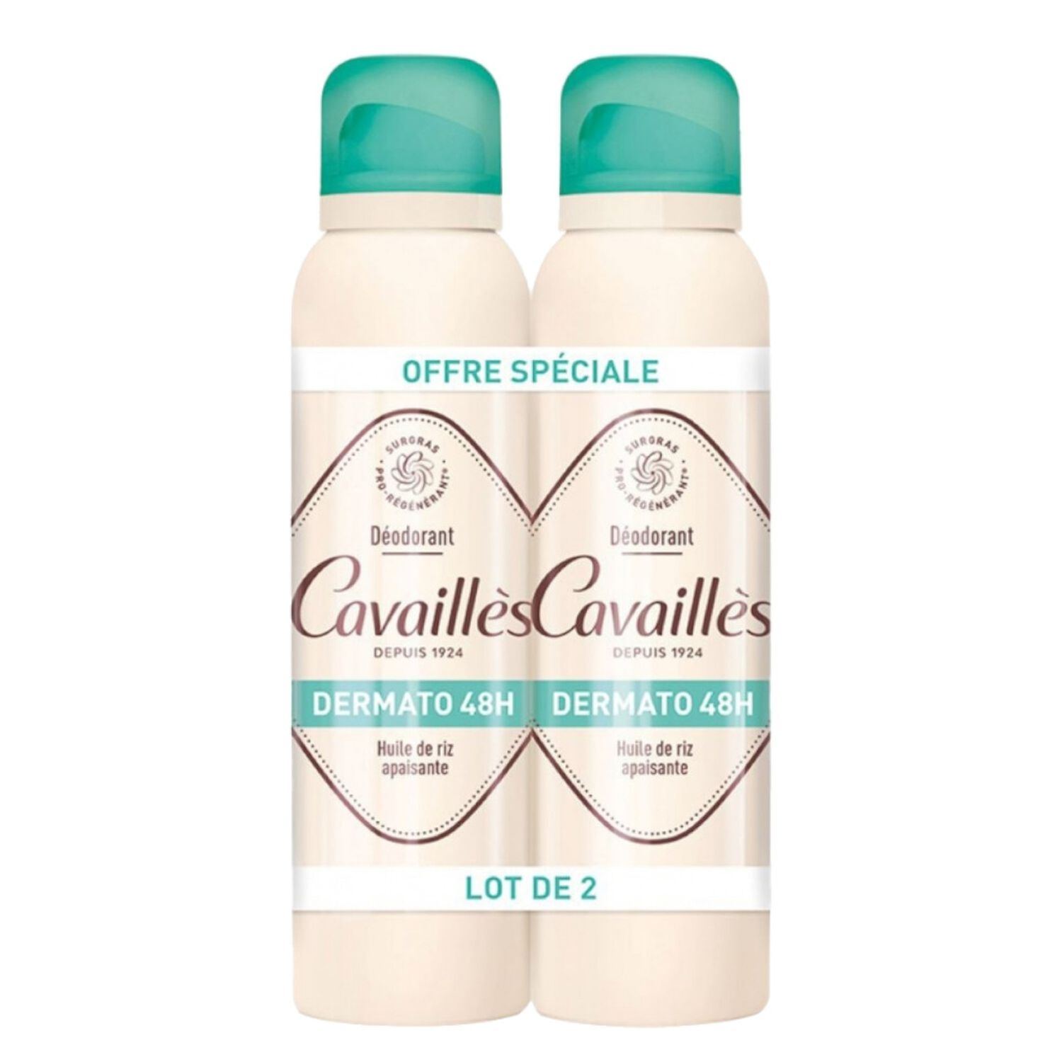 Dermato 48h - Déodorant Spray 2x 150 ml