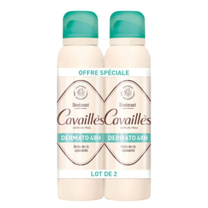 Dermato 48h - Déodorant Spray 2x 150 ml