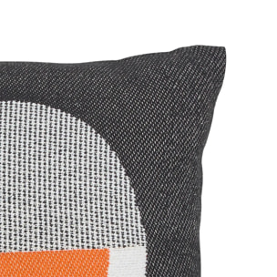 Coussin Kubus noir 38x38cm