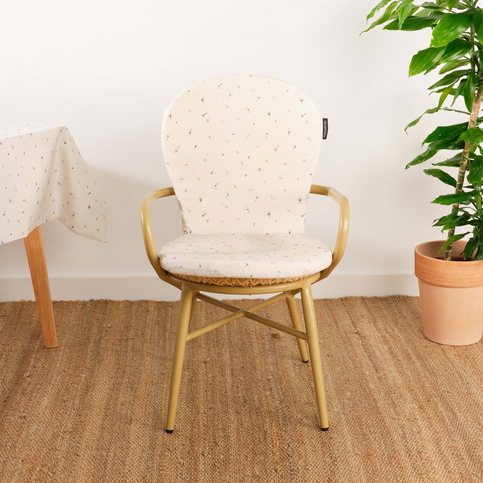 Coussin pour chaise d'extérieur 0120-343 48x90 cm