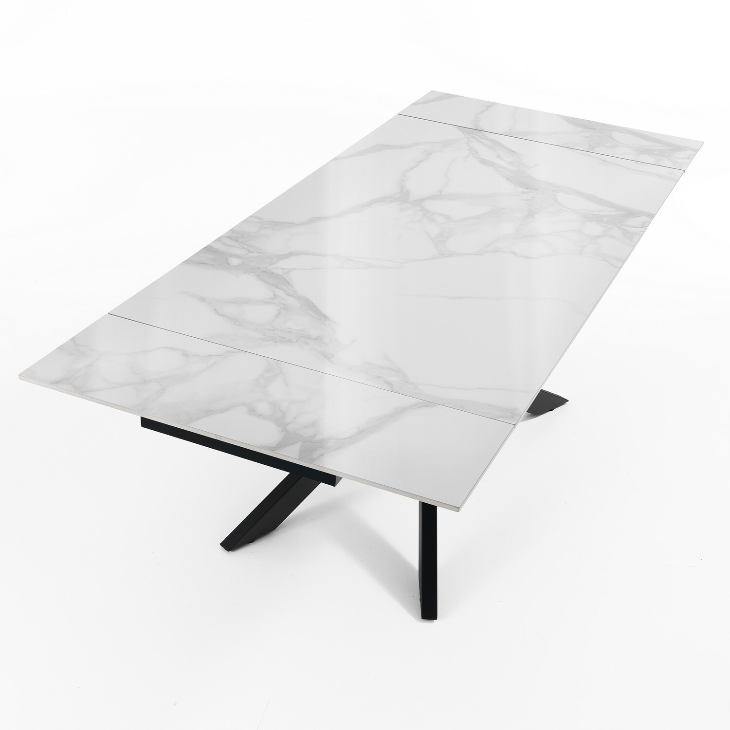 Oresteluchetta Tavolo allungabile WARD WHITE MARBLE