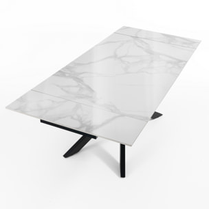 Oresteluchetta Tavolo allungabile WARD WHITE MARBLE