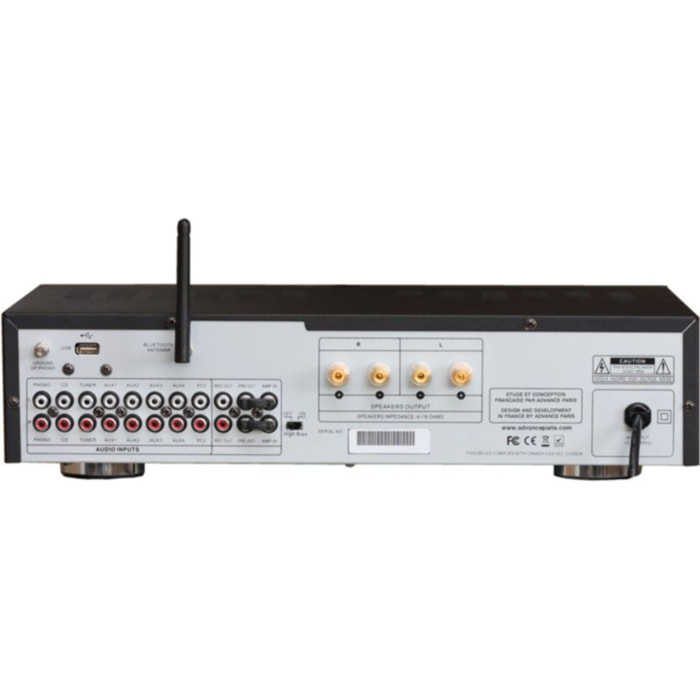 Amplificateur HiFi ADVANCE PARIS Stream 80 Bluetooth