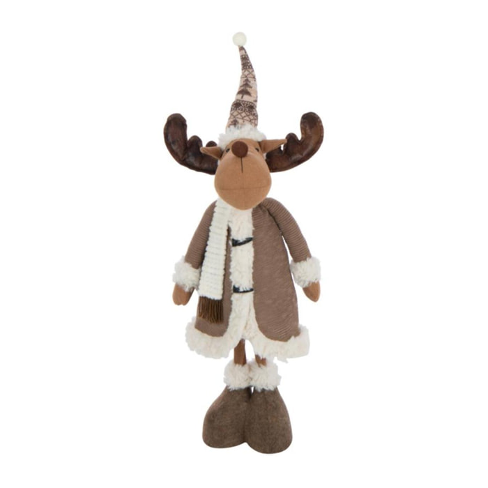 J-Line figurine Élan Habits D'hiver - polyrésine - mix - large