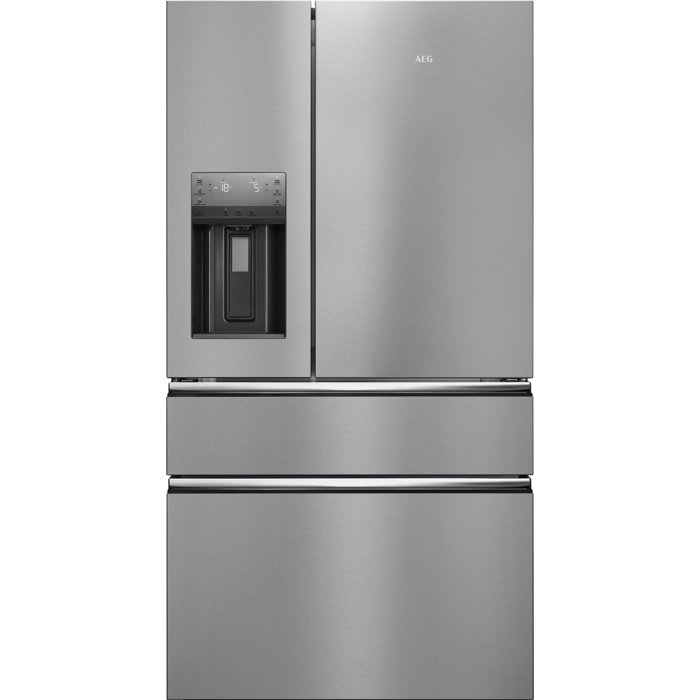 AEG Frigorífico americano Multi Door de libre instalación Serie 9000 Inox Antihuellas de 178,1 cm RMB954E9VX | Reacondicionado
