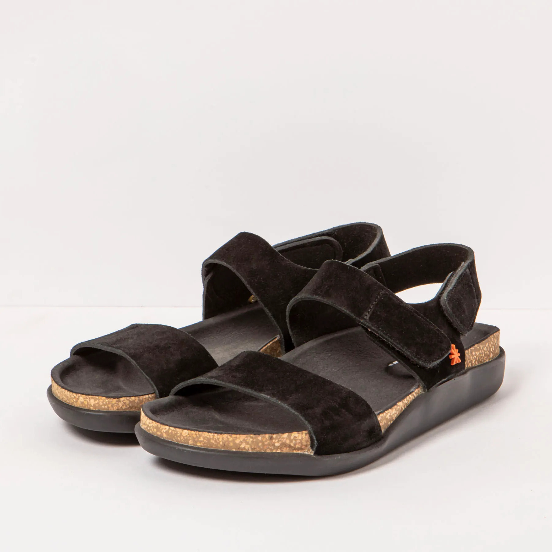 Sandalias 1386S SILK SUEDE BLACK/ BIARRITZ color Black