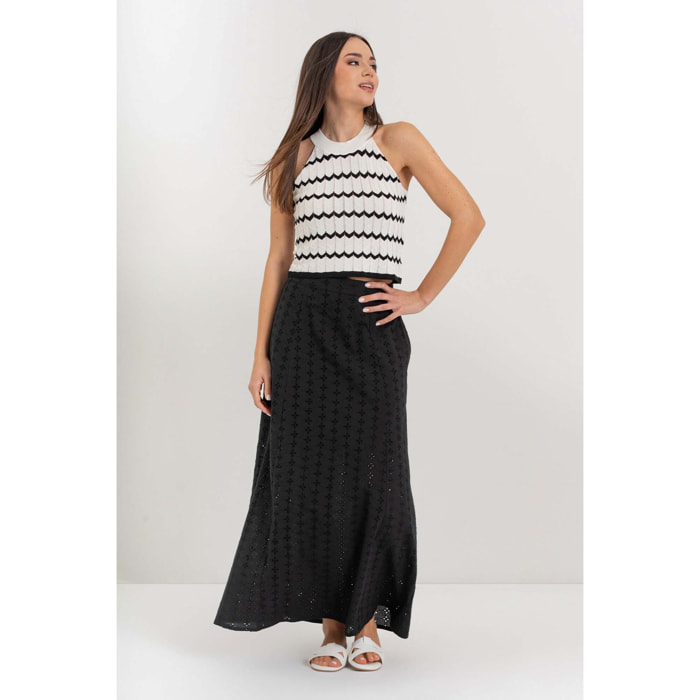 Kocca - Top con motivo geometrico Donna