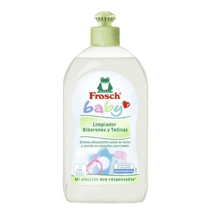 Baby limpia biberones y tetinas Frosch 500 ml