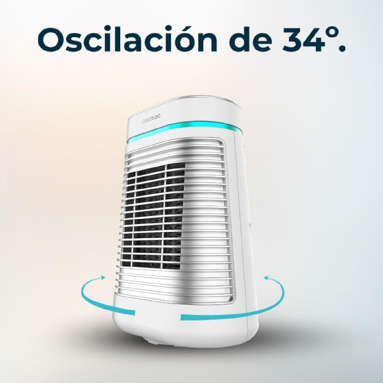 Calefactor cerámico de sobremesa ReadyWarm 1550 Max Ceramic Rotate Smart White,