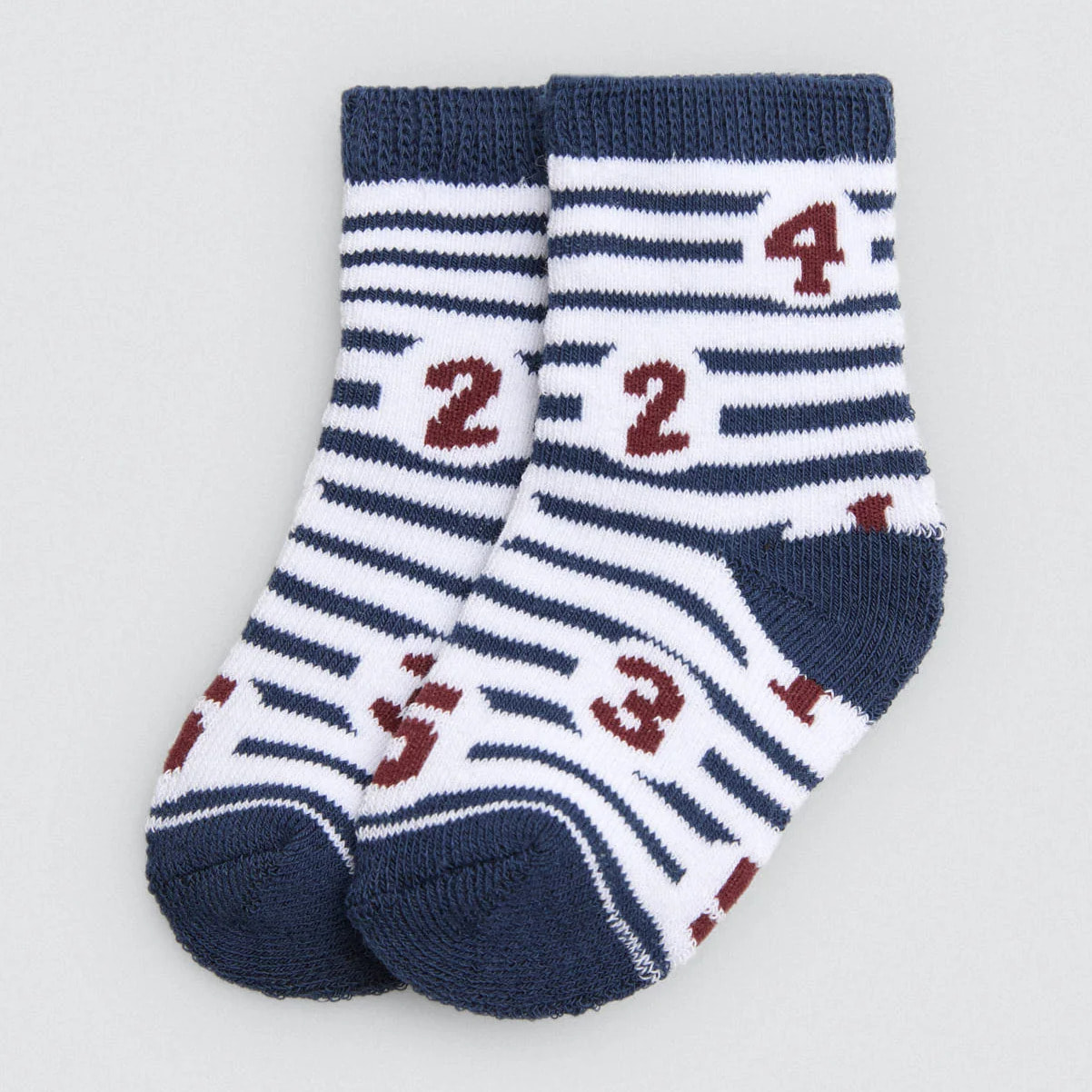 Confezione da 4 calzini termici stampati per neonato