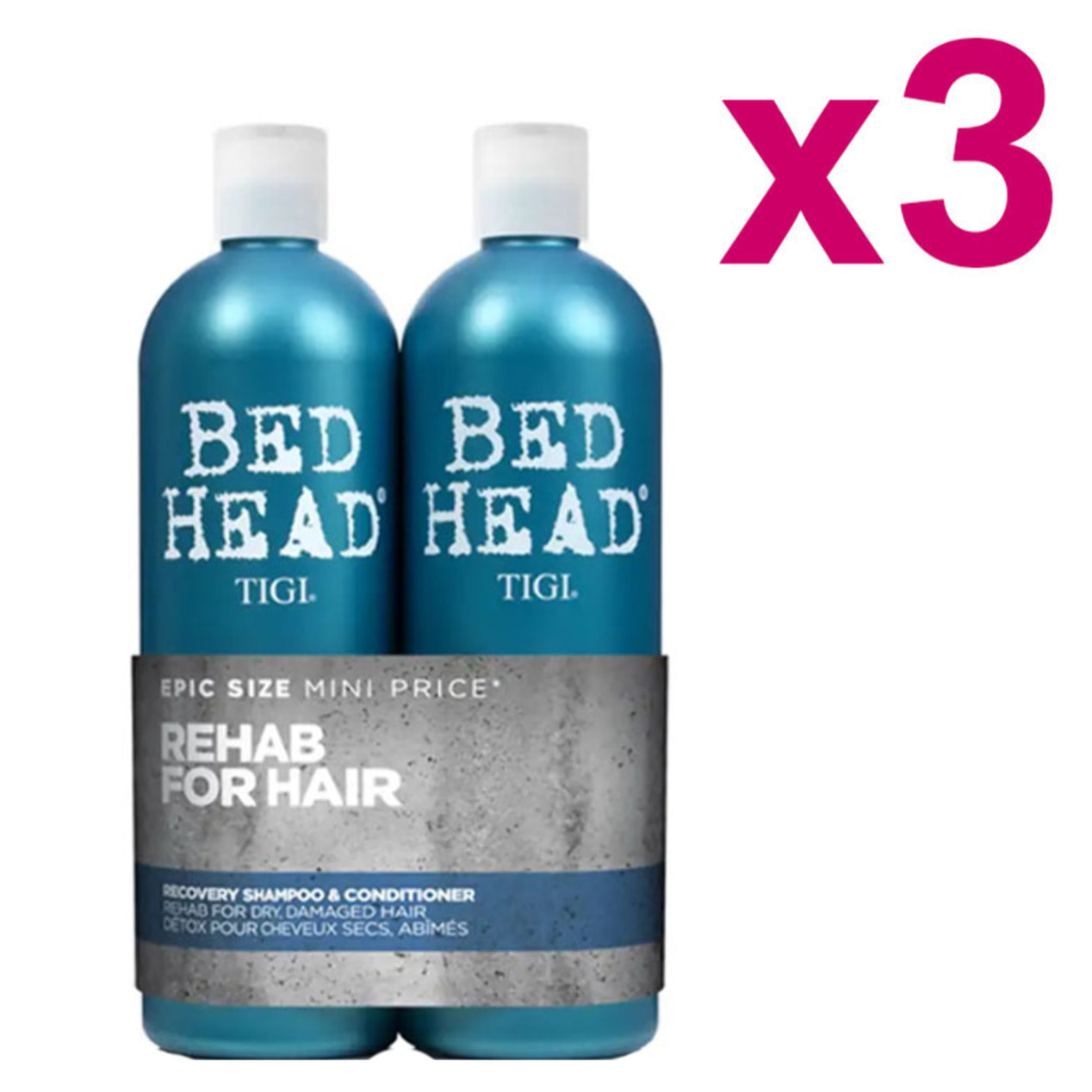 TIGI Kit Bed Head Recovery Tween Duo 3 PEZZI