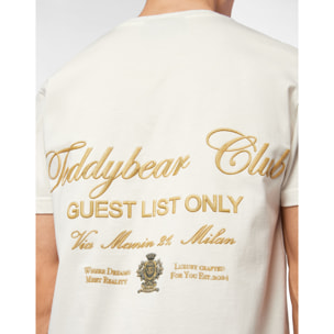 PHILIPP PLEIN Camiseta de cuello redondo y manga corta TEDDY