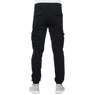 Pantalone Hot Buttered cargo Atherton Nero