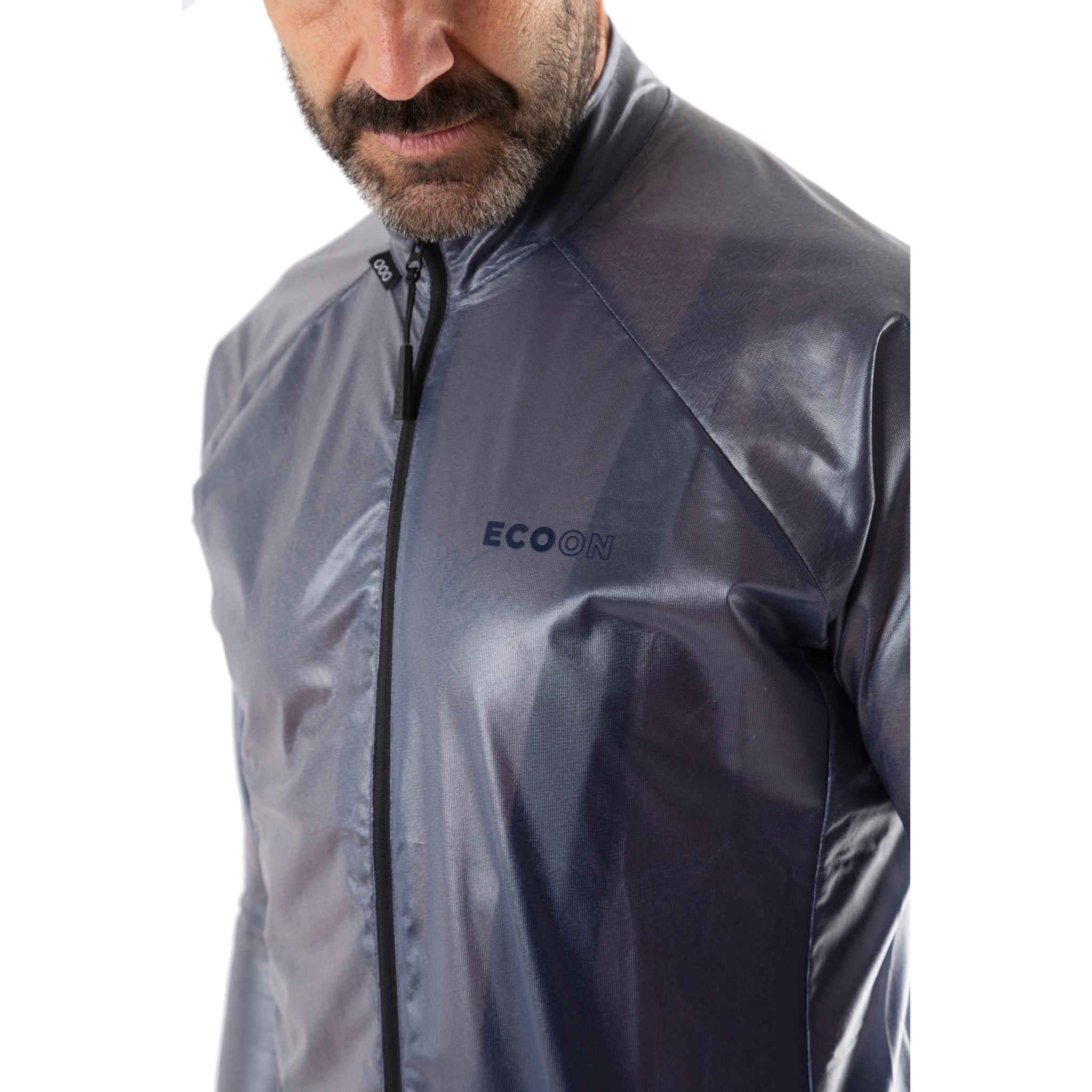 Chubasquero ECOON modelo Saint Gervais en color Azul
