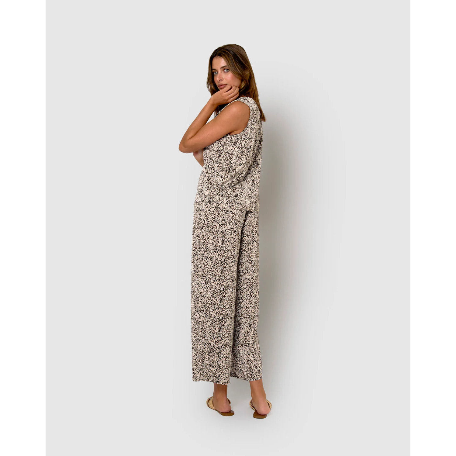 Set satinado soho marron