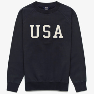 Felpe Sebago Uomo Donna Blu Bow