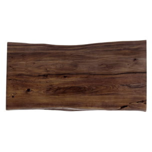 Table Harmony noyer noire Kare Design