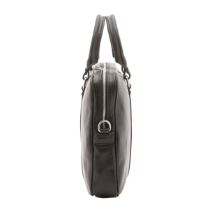 Borsa a mano  unisex In Vera pelle Made in Italy 37x31x6 cm