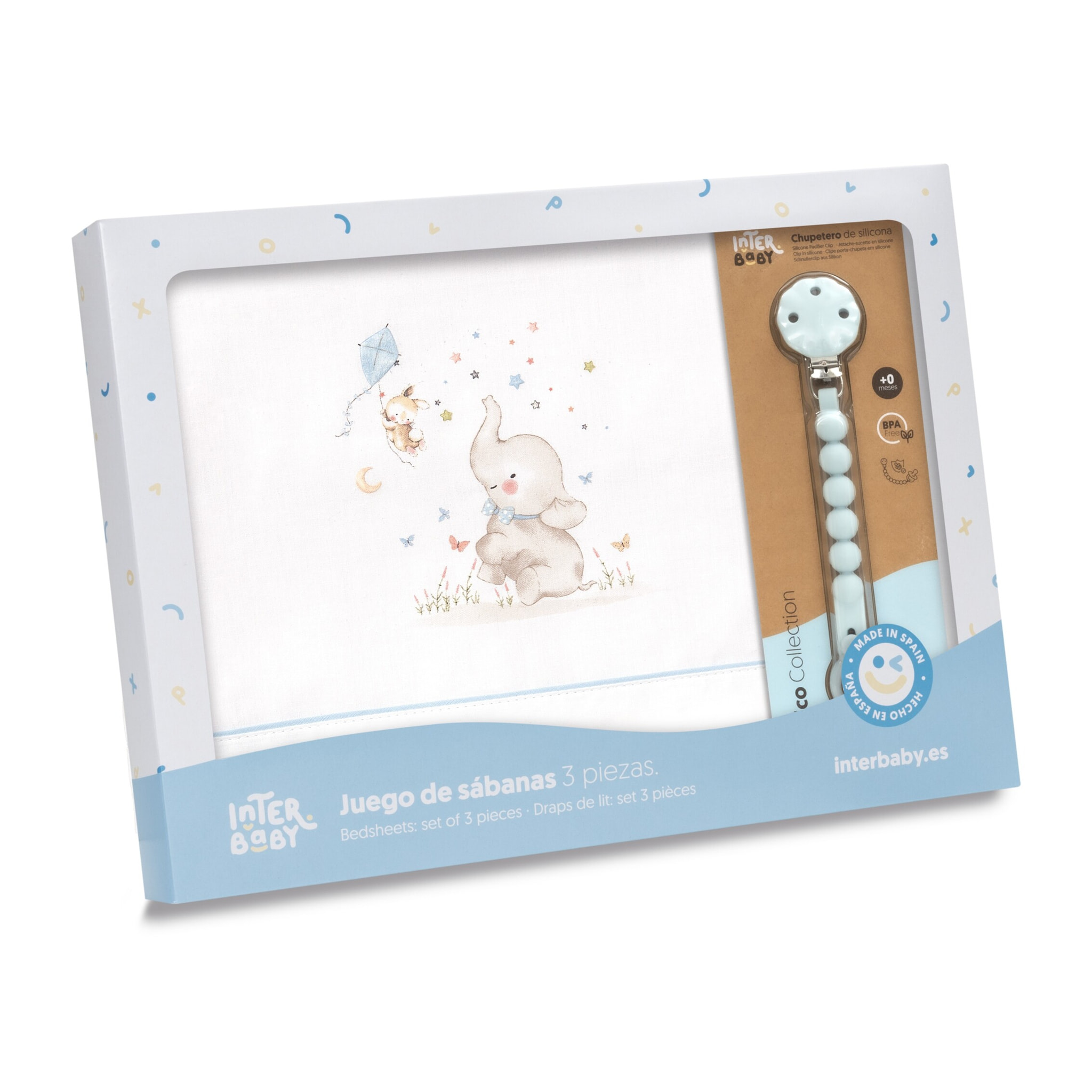 Sábanas Cuna Elefante