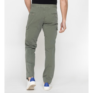 PANTALONE TASCONATO MOD. 619 IN GABARDINA LEGGERA