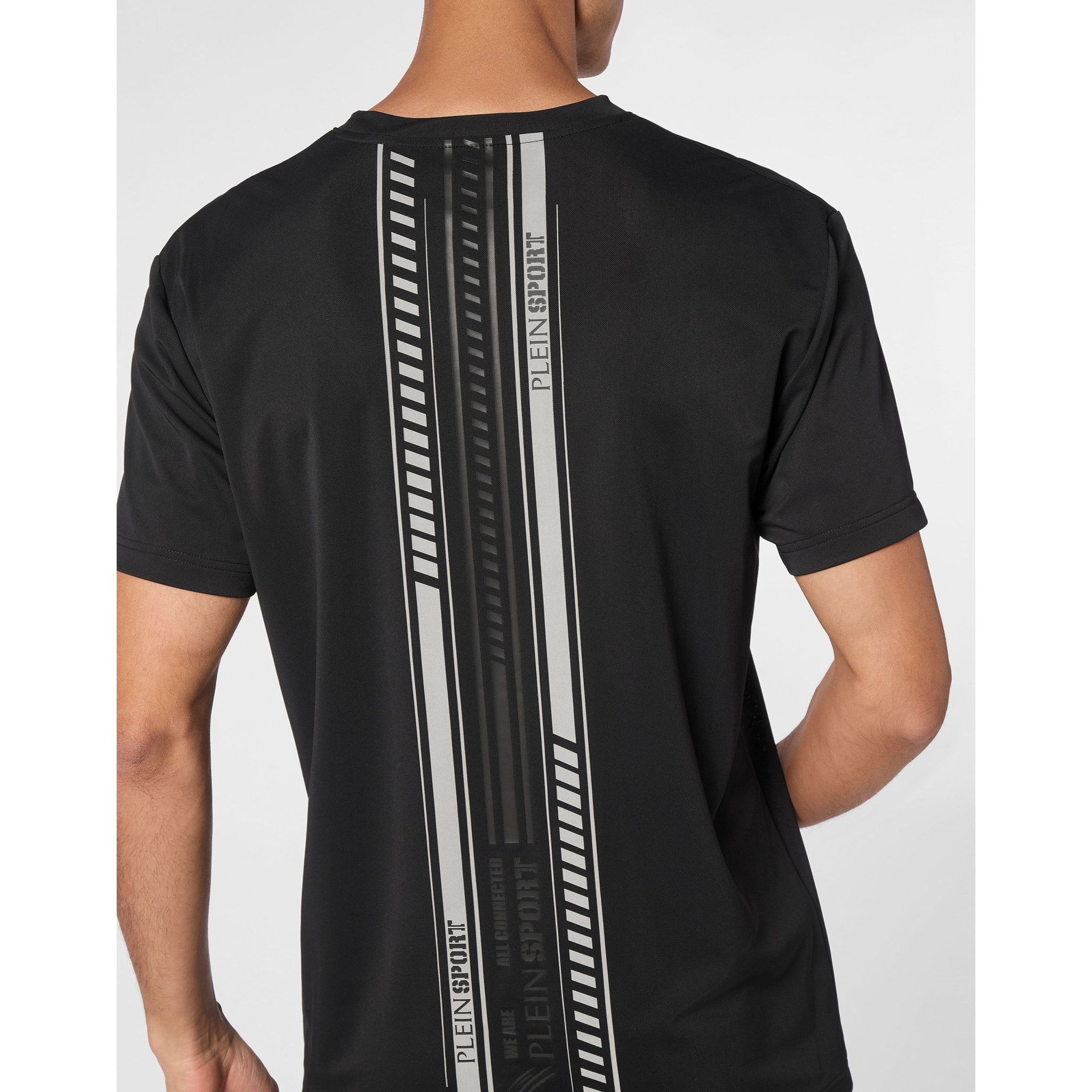 PLEIN SPORT T-Shirt Round Neck RACING