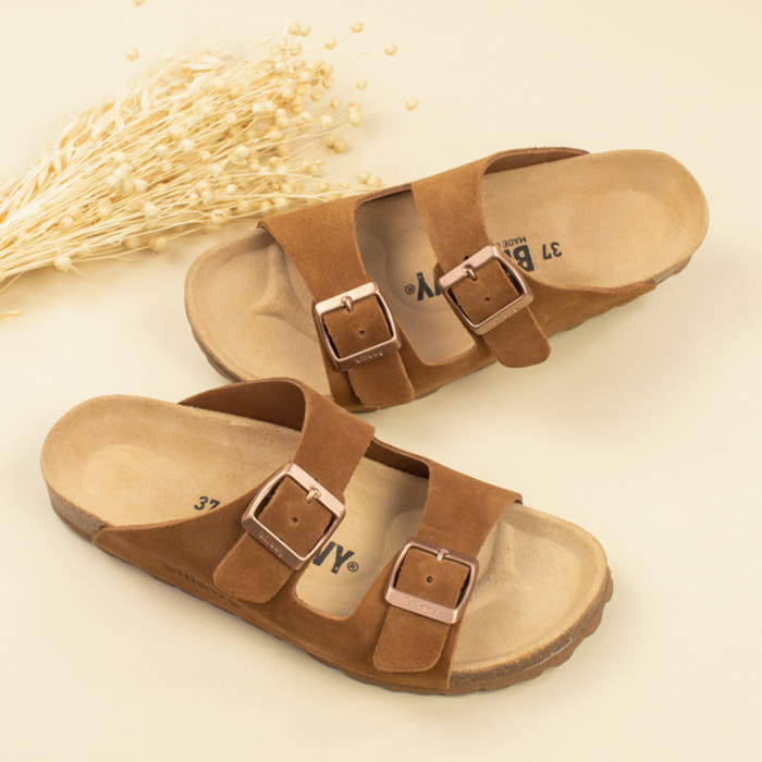 Sandalo BILLOWY MARRONE