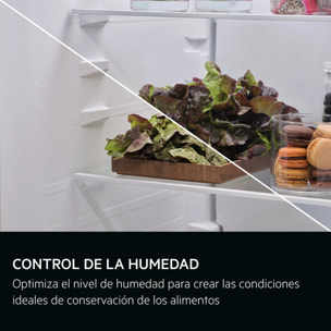 AEG Frigorífico combi de libre instalación Serie 6000 TwinTech® Total No Frost de 201,7 cm ORC6M341CV