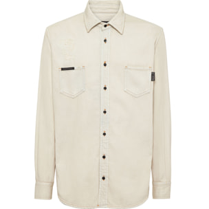 PHILIPP PLEIN Denim Shirt