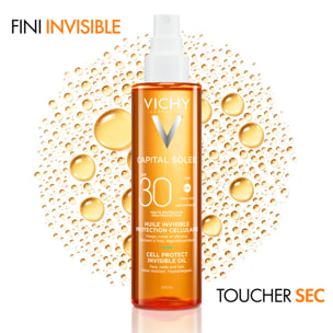 Capital Soleil - Huile Sèche Invisible De Protection Cellulaire SPF30 200 ml