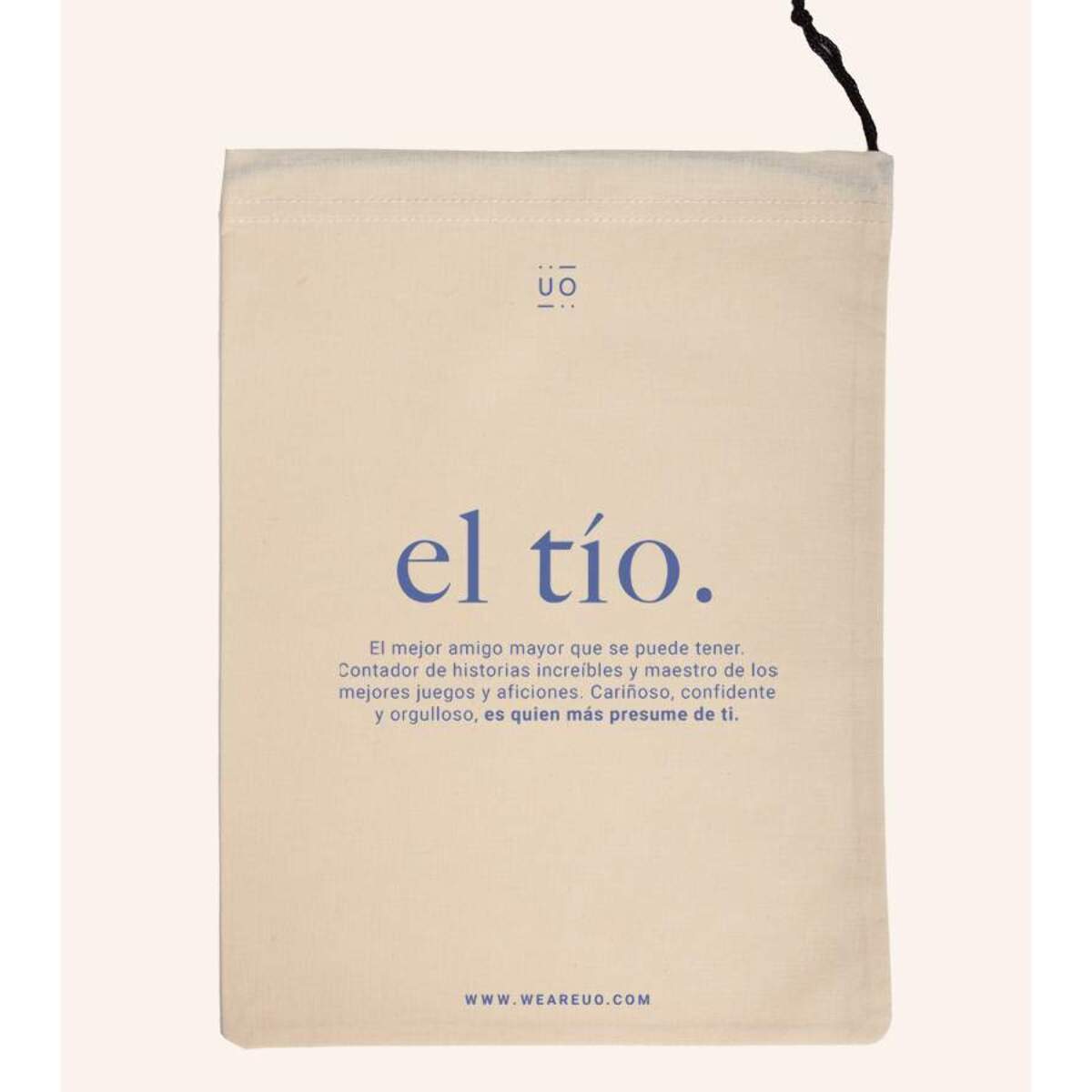 Bolsa tela regalo "Tío Definición"