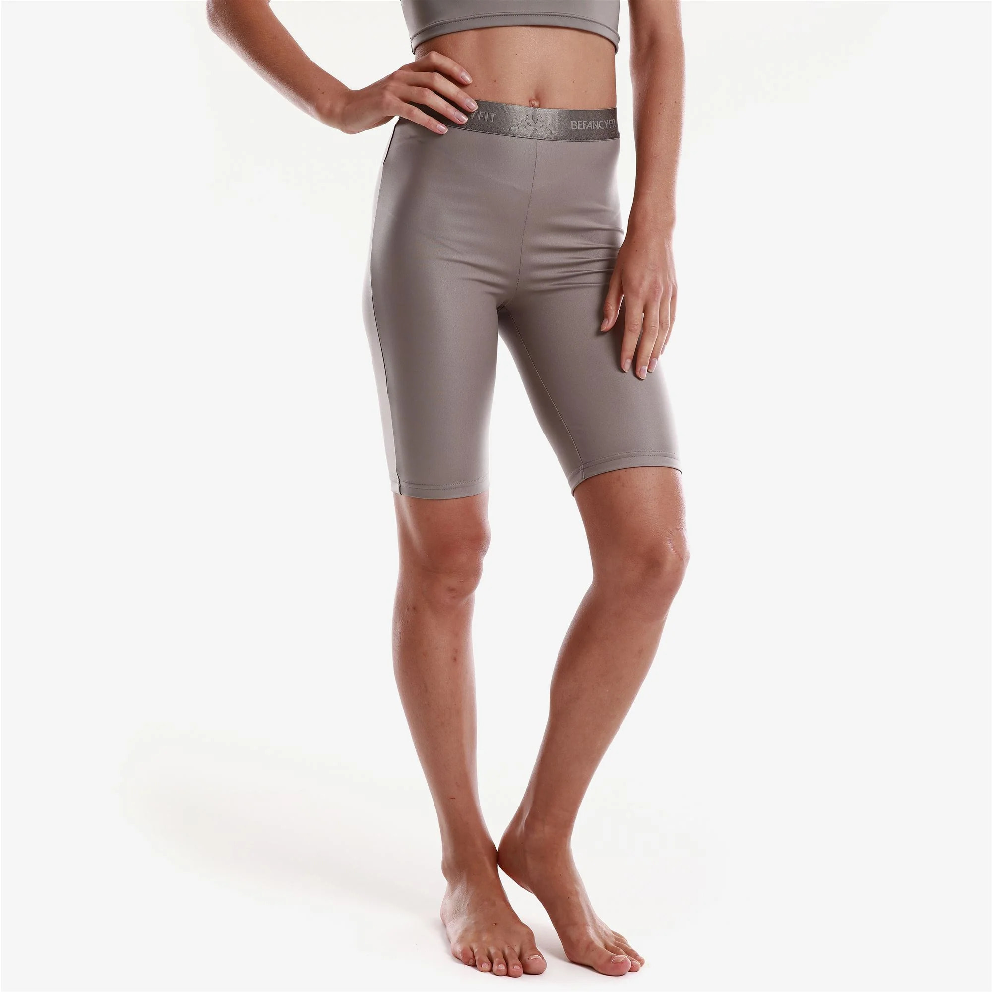 Kappa - Pantalones cortos Mujer Gris - AUTHENTIC BUNNY