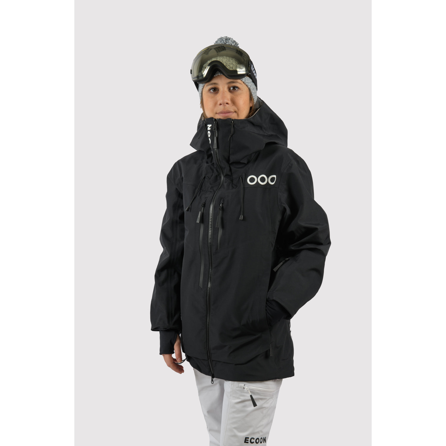 Chaqueta ECOExplorer Jacket Women marca ECOON - Negro