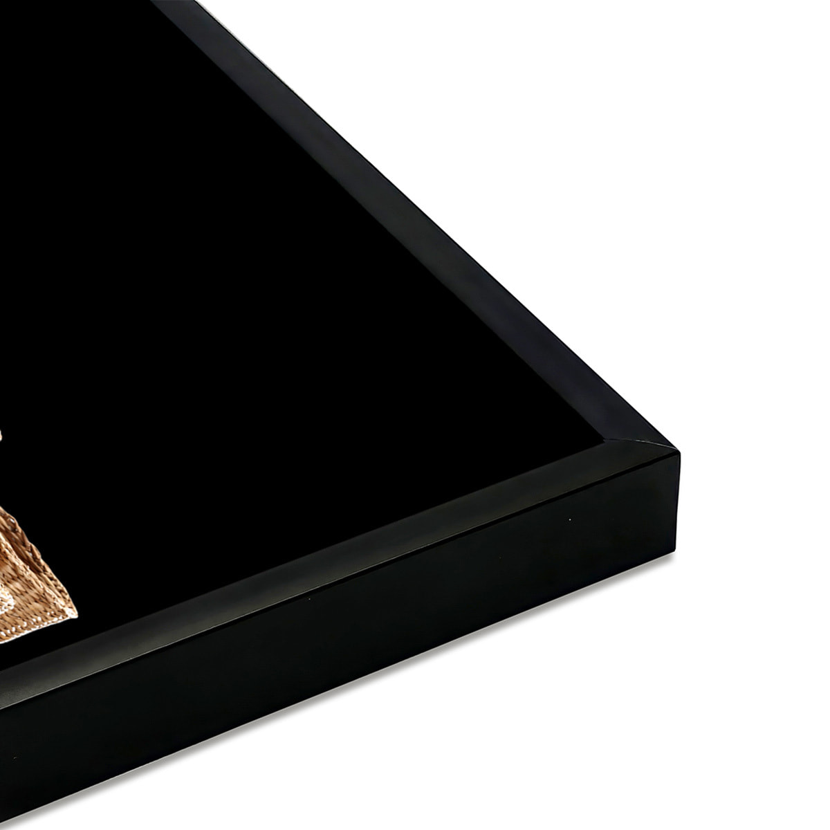 Affiche encadrée petit déjeuner café Affiche + cadre en métal - Noir