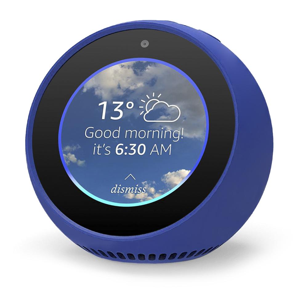 Custodia in silicone per Amazon Echo Spot