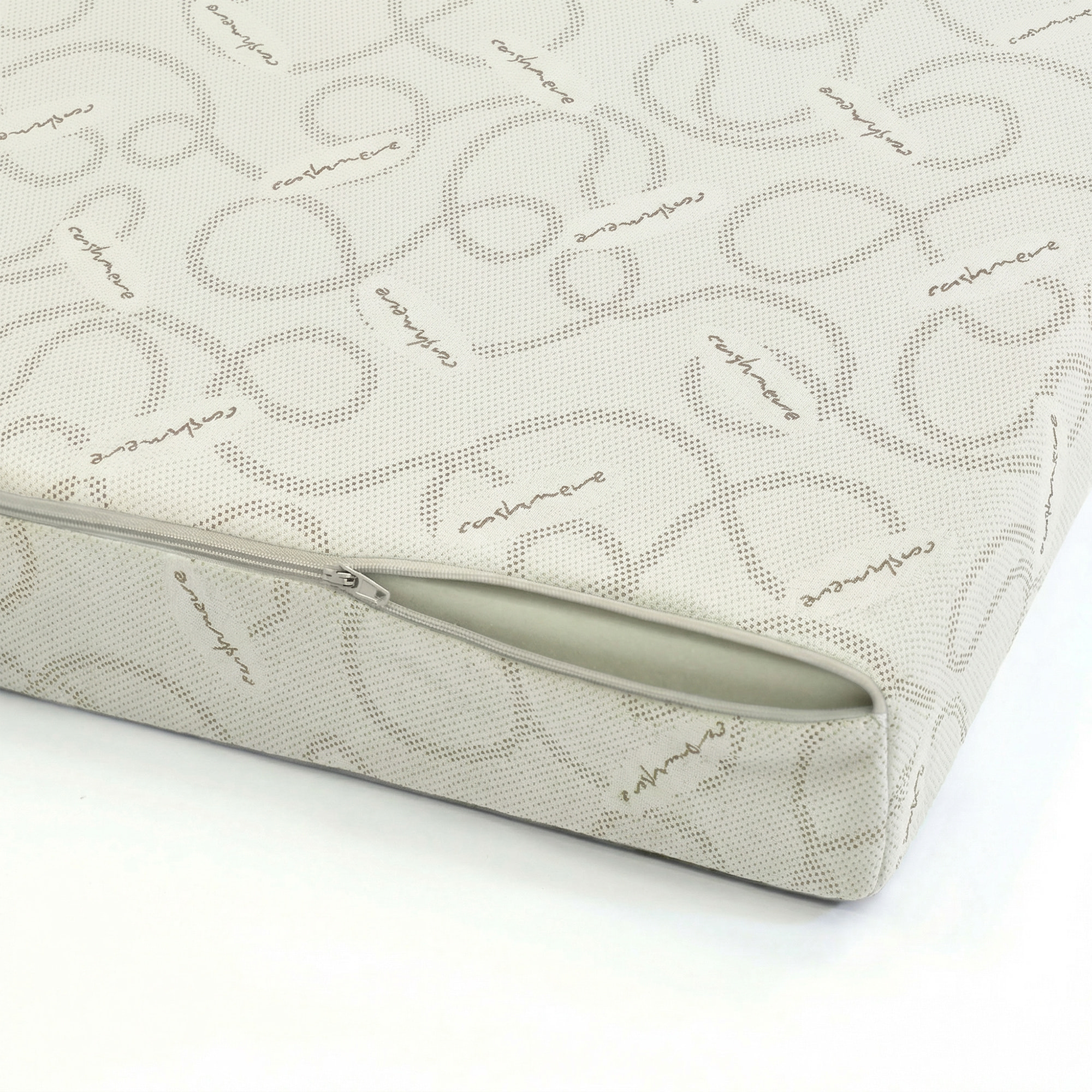 TOPPER MEMORY CON FODERA CASHMERE MATRIMONIALE