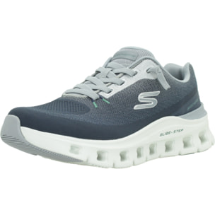 Sneakers De  Hombre Glide Step Pro Waverra Azul