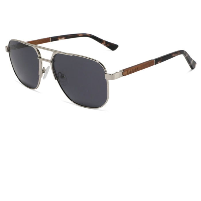 Gafas de Sol Feler 1716-7 Polarizadas de Madera Unisex 56 mm