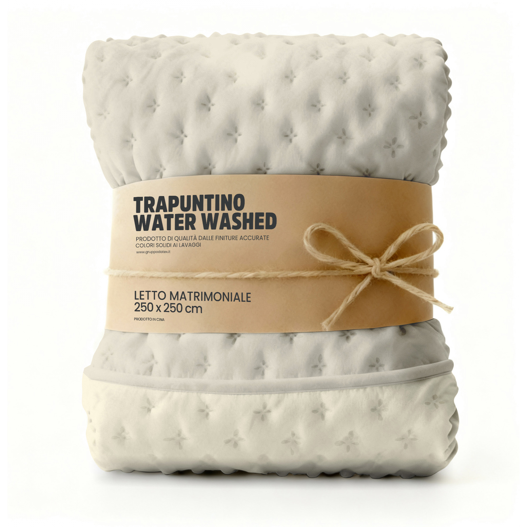 TRAPUNTINO WATER WASHED MATRIMONIALE