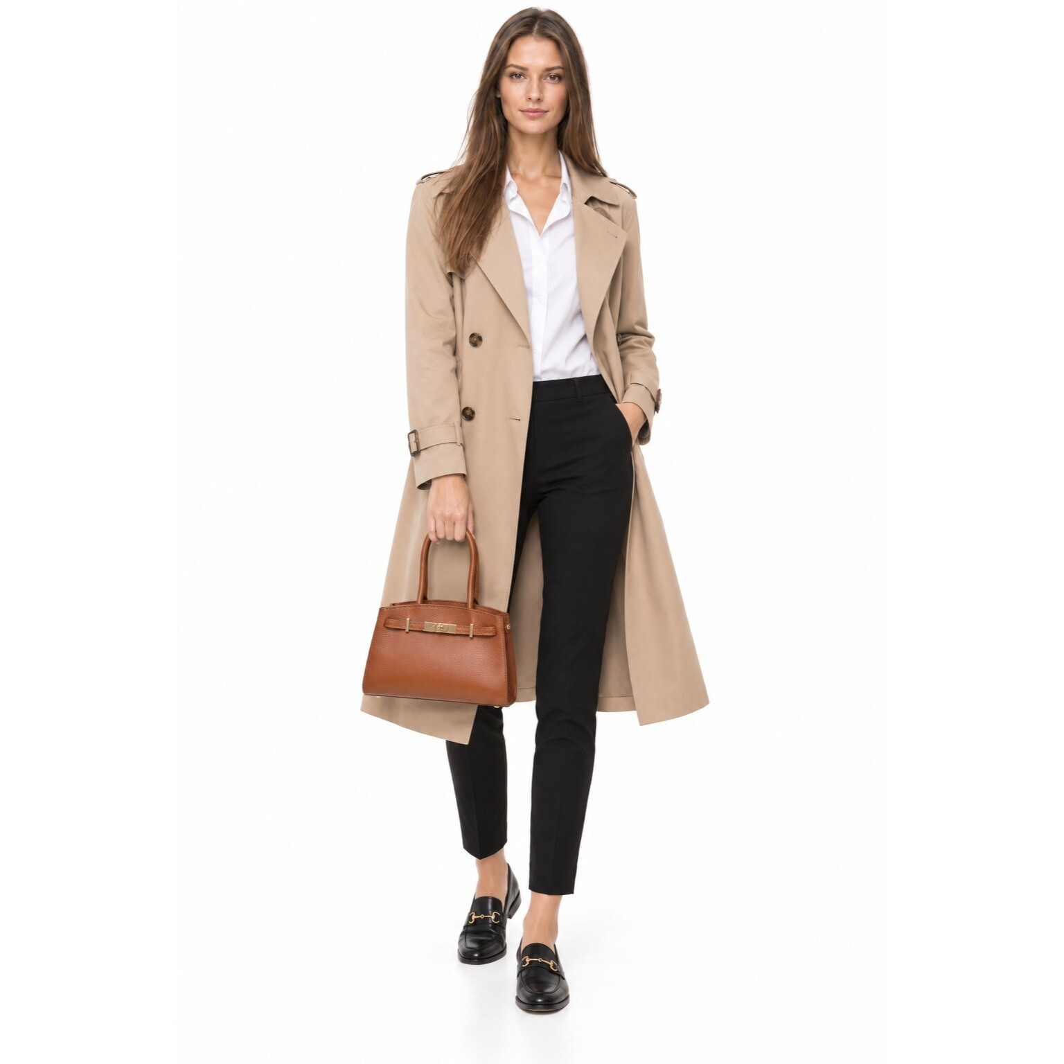 Tote Anna Luchini Cammello