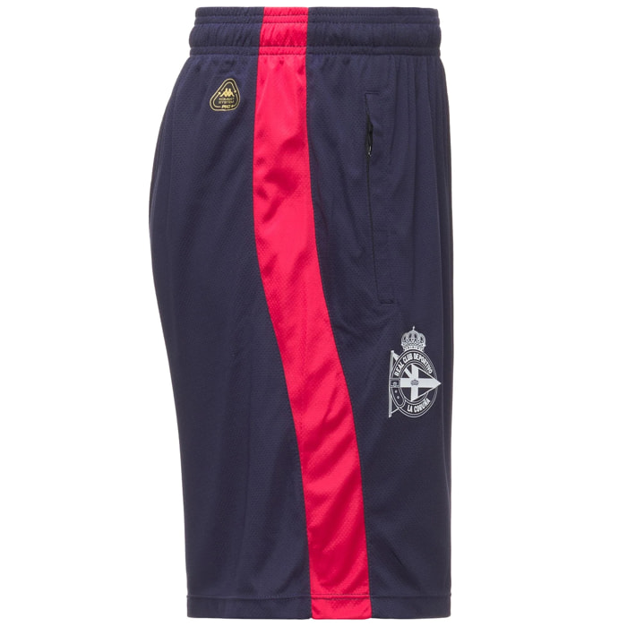 Kappa - Pantaloni Corti Uomo Blu - Ahorazip Pro 8 Deportivo