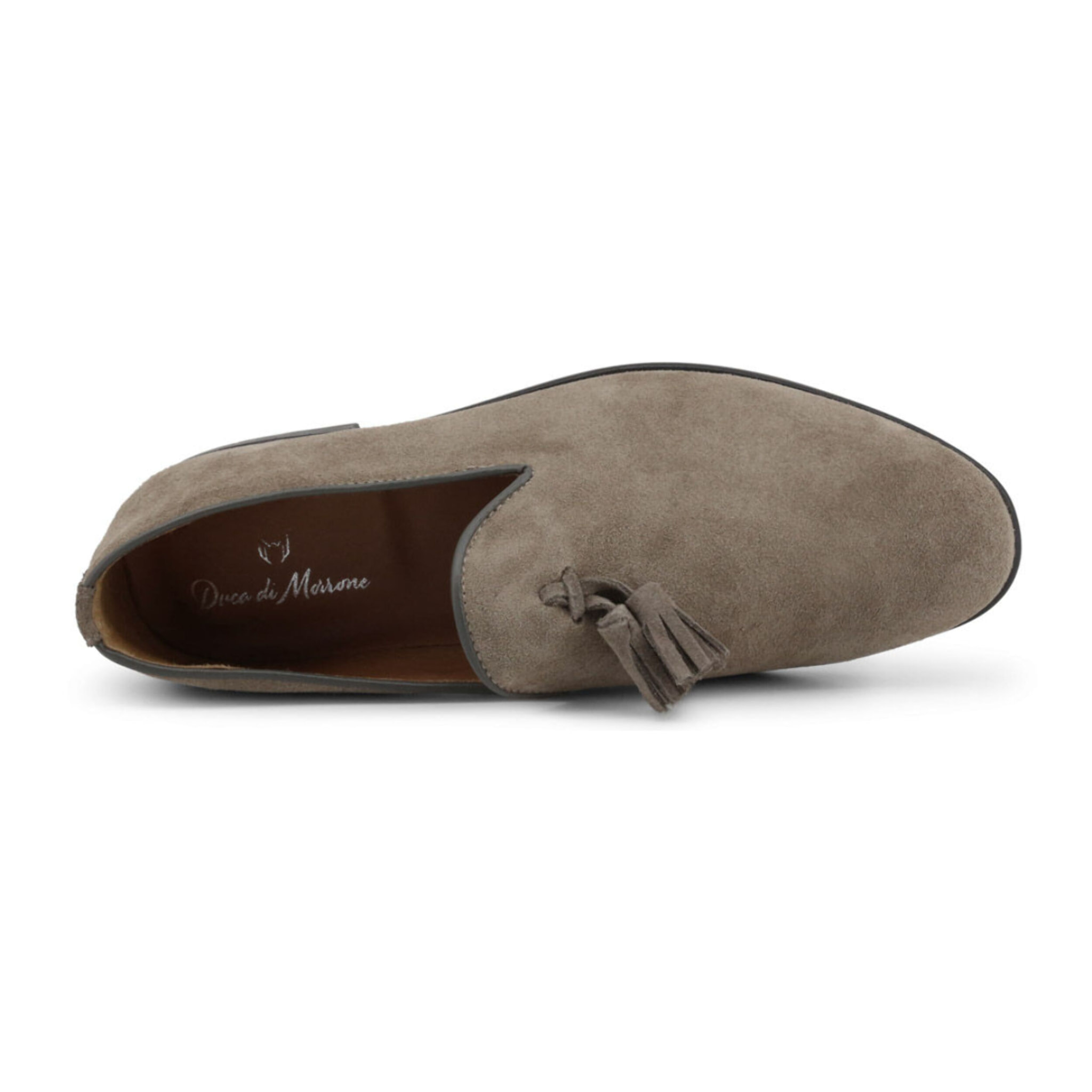 Zapatos Slippers para Hombre - Duca di Morrone Ascanio Suede Dove Gray