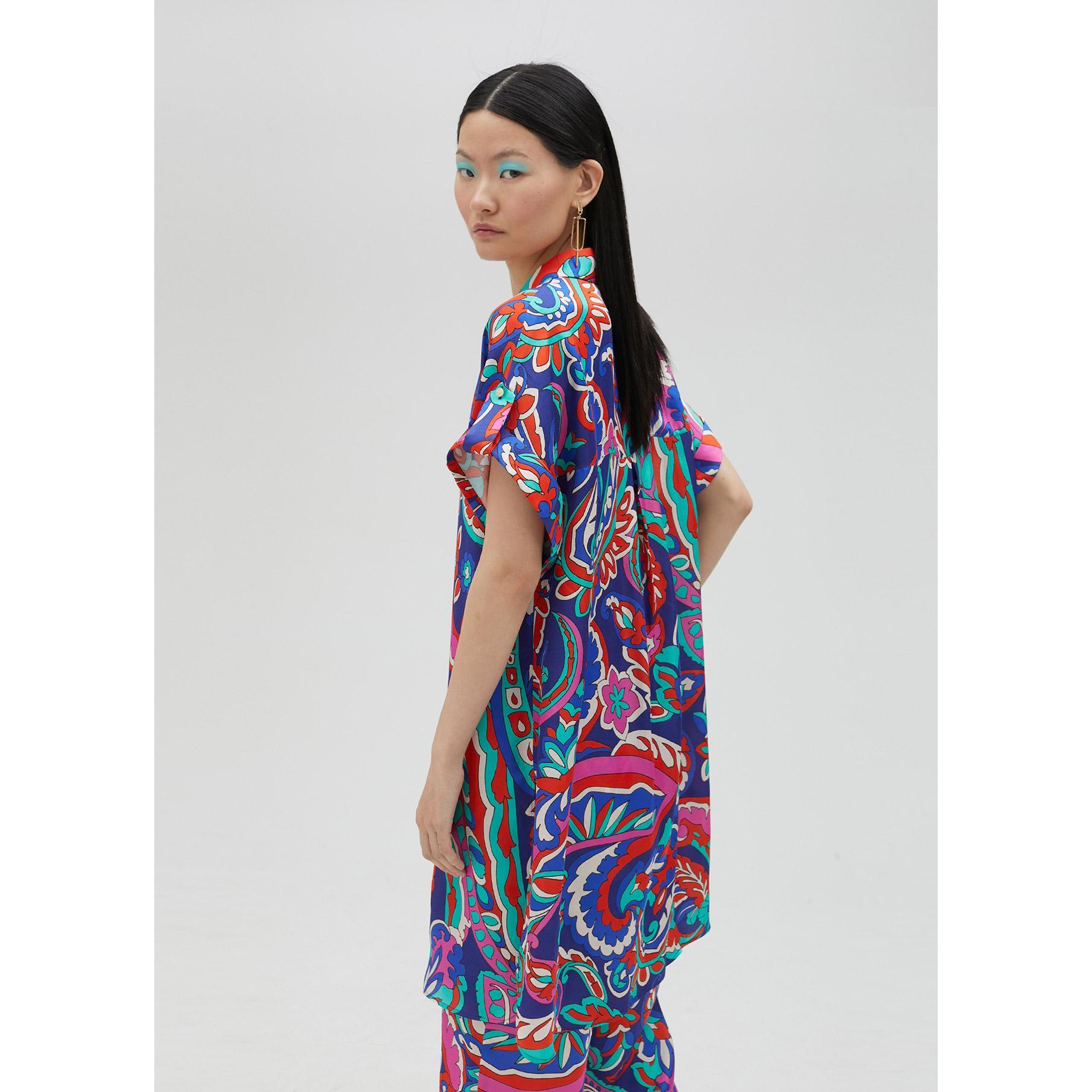 Camicione stampa paisley