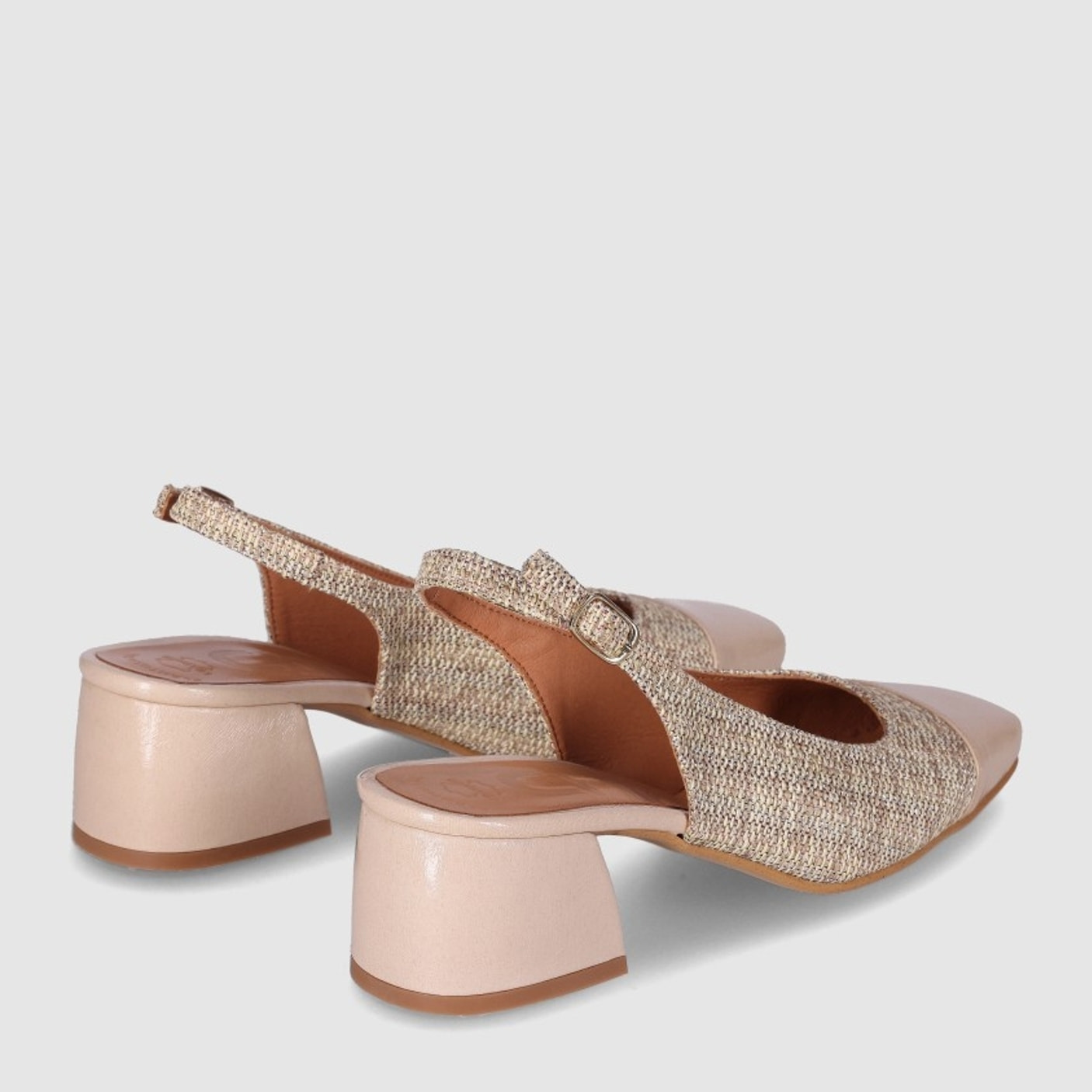 Zapatos de Tejido - Multicolor - Tacón: 3 cm