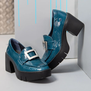Zapatos con tacón 1655 PATENT FLASH BURDEOS/SOFIA color Burdeos