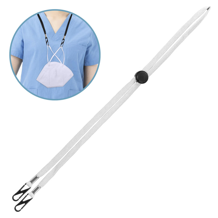 Cordino regolabile per mascherine