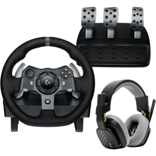 Volant + Pédalier LOGITECH VOLANT G920 + CASQUE ASTRO A10