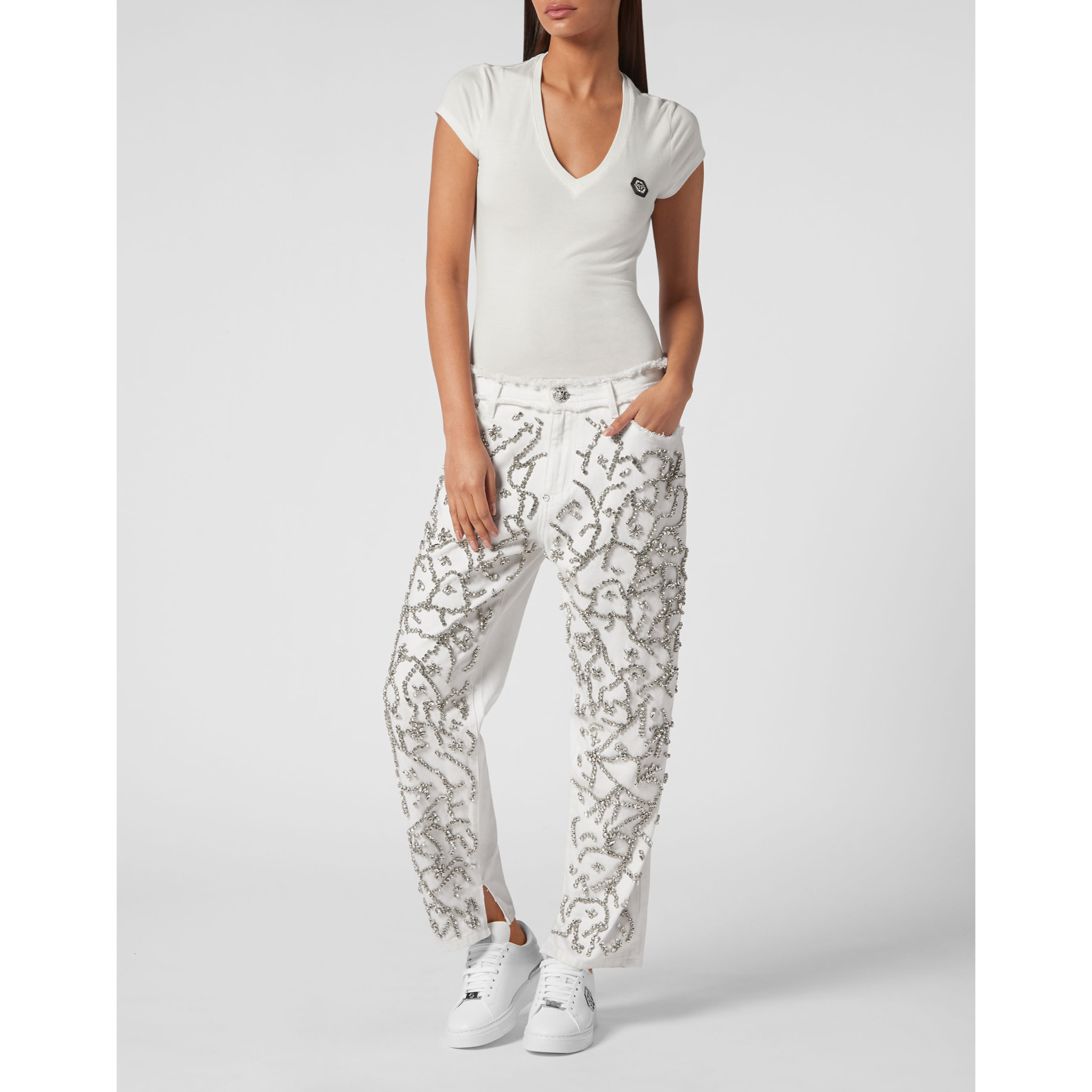 PHILIPP PLEIN Vaqueros Mom Fit