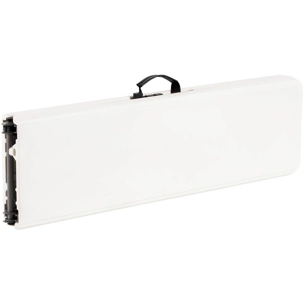 Banc pliant en métal "Foldy" - 183 x 29 x 42 cm - Blanc