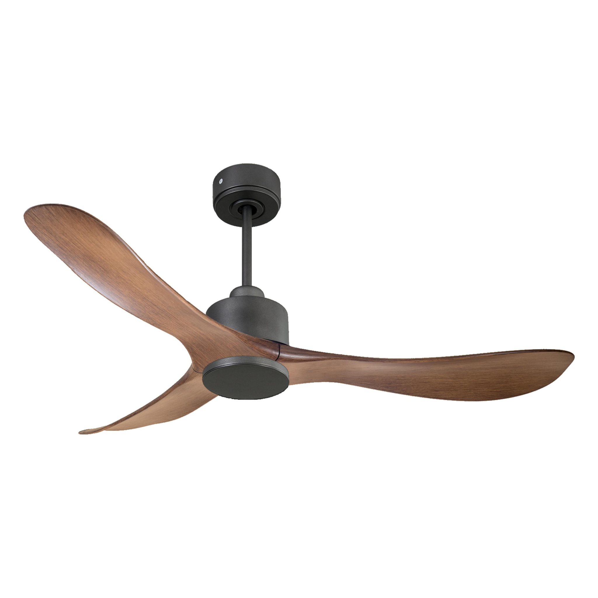 Ventilateur de plafond Réversible  Thermostat Wifi Moteur à courant continu Toits en pente Télécommande Hypersilence Mémoire